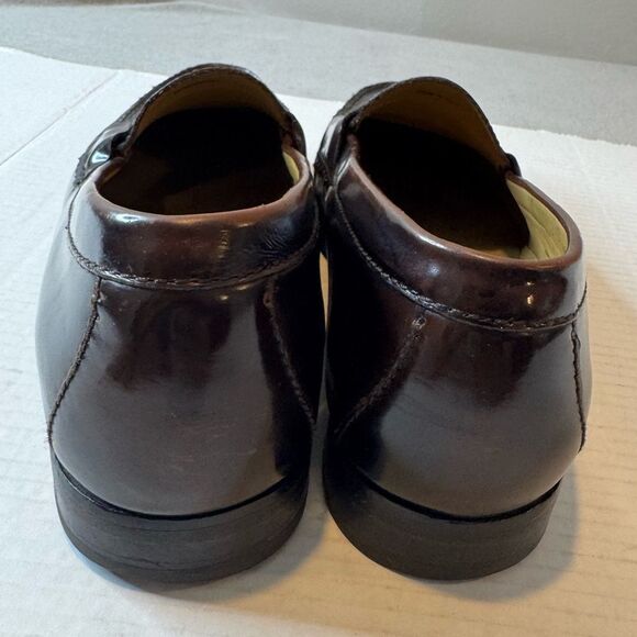 Men’s Cole Haan Leather Penny Loafers Sz 11.5 M Leather Soles Burgundy Cordovan main image 10